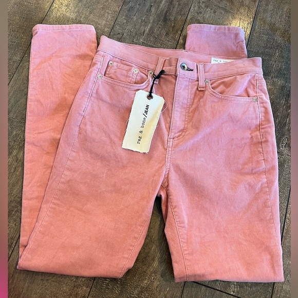 rag & bone Denim - Rag & Bone NWT High Rise Skinny Corduroy Pants/Jeans